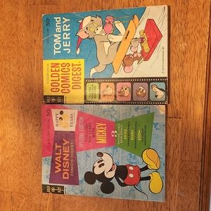 2 Golden Comics Digest Books